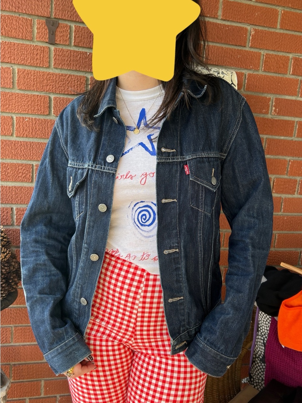 Levi's Blue Denim Trucker Jacket - Picture 8 of 8